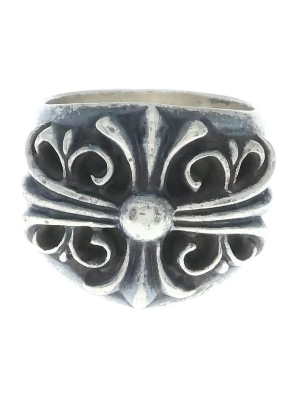 Chrome Hearts Keeper Ring Silver